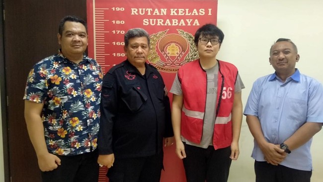 Gregorius Ronald Tannur menjadi salah satu warga binaan atau narapidana di Lapas Salemba Jakarta yang mendapatkan remisi dalam rangka peringatan HUT ke-80 RI.