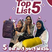 Top 5 List Barang yang Wajib Ada di Tas