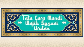 INFOGRAFIS: Tata Cara Mandi Wajib dan Bacaan Niat