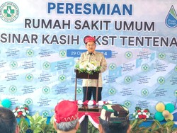 JK Resmikan RSU Sinar Kasih GKST di Poso: Semoga Bisa Bantu Masyarakat