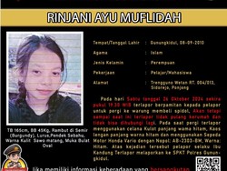 Ciri-ciri Rinjani Ayu Muflidah Bocah Gunungkidul yang Dilaporkan Hilang