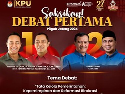 Tema dan Link Live Streaming Debat Pilgub Jateng 2024 Malam Ini