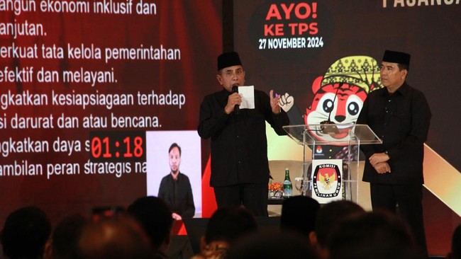 Dalam debat perdana Pilgub Sumut, Bobby Nasution mengkritik Edy Rahmayadi karena tidak berkomitmen memberantas peredaran narkoba di Sumut.