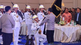 Irjen Sandi Resmikan Pataka Humas Polri Sahityadharma Narawata