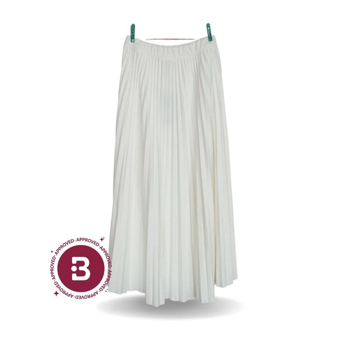 LD.MNTR Jolie Plisket Skirt (Putih)