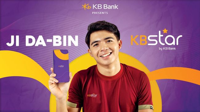 Ji Da Bin Resmi Jadi Brand Ambassador Aplikasi KB Bank, KBstar