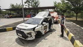 Kecelakaan Mobil Kru TV One di Tol Pemalang, Sopir Truk Diperiksa