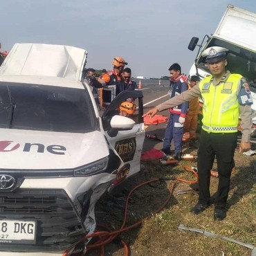 Sopir Truk di TKP Kecelakaan Mobil Kru tvOne Bohong, Faktanya Menabrak dengan Kecepatan Penuh