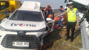 Sopir Truk di TKP Kecelakaan Mobil Kru tvOne Bohong, Faktanya Menabrak dengan Kecepatan Penuh