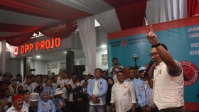VIDEO: Jokowi Restui Projo Dukung Paslon RIDO