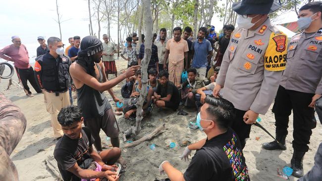 Dua Warga Aceh Terlibat Penyelundupan Imigran Rohingya