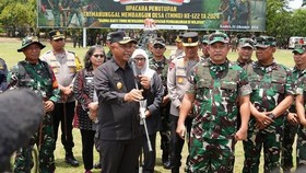 Resmi Ditutup, TMMD ke-122 Bangun Jalan Antardesa Kabupaten Kediri
