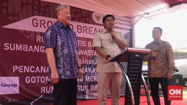 Aguan Bangun 250 Unit Rumah Gratis di Tangerang, Bantu Program Prabowo