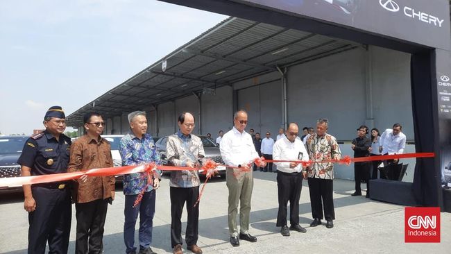 Chery Indonesia Ekspor Perdana 120 Unit Omoda 5 ke Vietnam