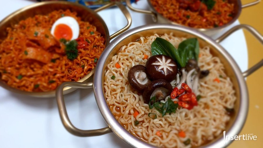 Mi instan dengan citarasa Korea