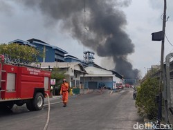 Damkar Ungkap Sejumlah Kendala Padamkan Kebakaran Pabrik di Bekasi
