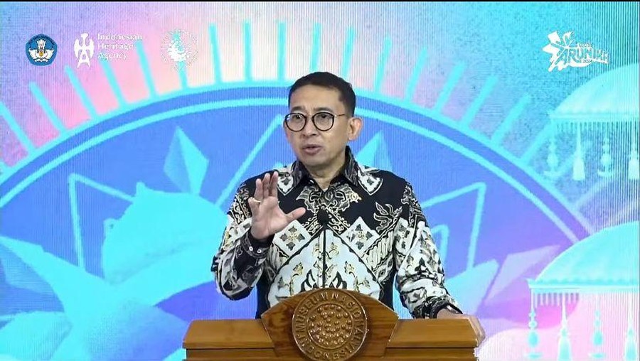 Menteri Kebudayaan Republik Indonesia, Dr. H. Fadli Zon, S.S., M.Sc