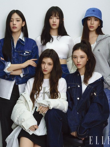 Simak Potret NewJeans untuk Pemotretan Terbaru Bersama Calvin Klein dan Elle Korea