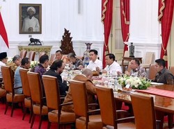 Ditemani Gibran, Begini Suasana Makan Siang Prabowo dan Ketum Parpol