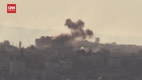 VIDEO: Israel Bombardir Lebanon Saat Gencatan Senjata Akan Diumumkan