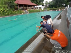 Siswa SMP Tewas di Kolam Renang Mangkubumi Tasikmalaya