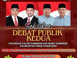 Saksikan Debat Kedua Pilgub Kaltim soal Tata Kelola Pemerintahan