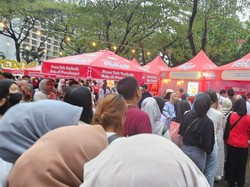 Teh Pucuk Temani Pengunjung yang Antre di Pucuk Coolinary Festival 2024