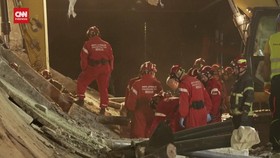 VIDEO: Atap Stasiun Kereta di Serbia Runtuh, 13 Orang Tewas