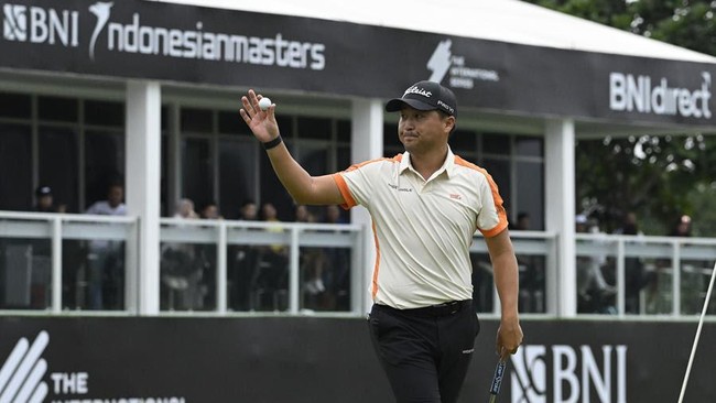 Pegolf asal USA Bubba Watson jaga peluang menyalip Richard T Lee di BNI Indonesia Masters 2024 yang berlangsung pada Sabtu (2/11).
