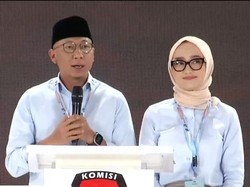 Quick Count Indikator 78,27%: Mirzani-Jihan 82,71%, Arinal-Sutono 17,29%