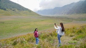FOTO: Harga Tiket Masuk Kawasan Bromo Naik