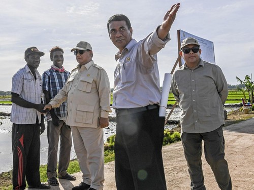 Mentan Sanggah Data 100 Ribu Hektare Lahan Pertanian Beralih Fungsi