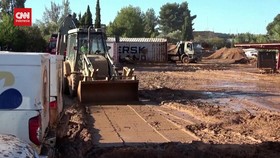 VIDEO: Suasana H+4 Pembersihan Banjir Bandang Spanyol, 211 Tewas