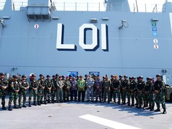 TNI-ADF Latihan Gabungan di Banyuwangi, KRI dan HMAS Adelaide Diterjunkan