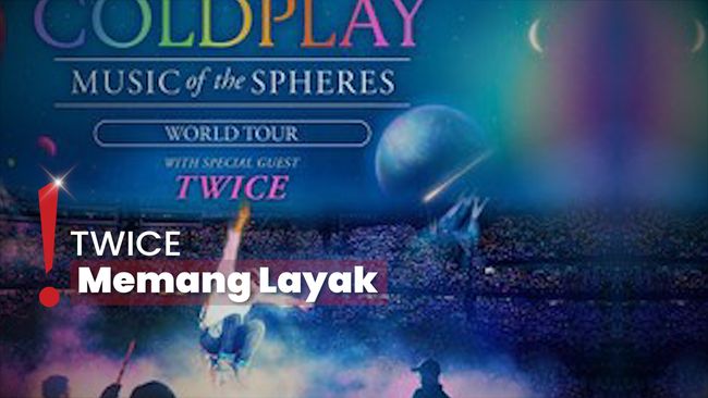 TWICE akan Jadi Bintang Tamu Spesial Konser Coldplay di Seoul 2025