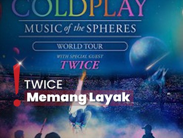 TWICE akan Jadi Bintang Tamu Spesial Konser Coldplay di Seoul 2025