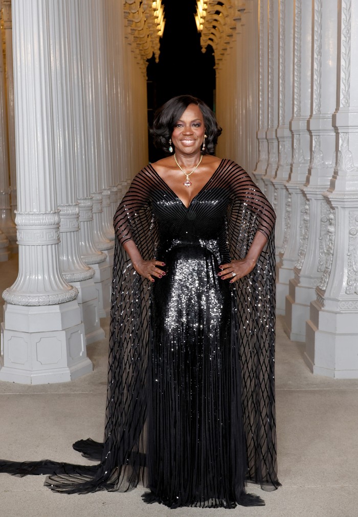 LOS ANGELES, CALIFORNIA - NOVEMBER 02: Viola Davis attends the 2024 LACMA Art+Film Gala at Los Angeles County Museum of Art on November 02, 2024 in Los Angeles, California. (Photo by Monica Schipper/Getty Images)