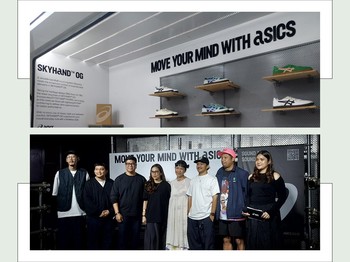 Rayakan Kreativitas, Asics Warnai ROW 9 dengan Kampanye Move Your Mind