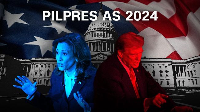 LIVE REPORT: Trump vs Harris di Pilpres AS 2024