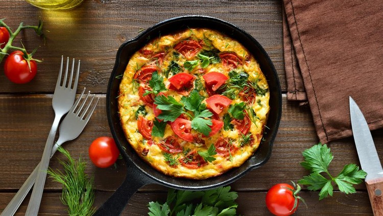 Ilustrasi omelet