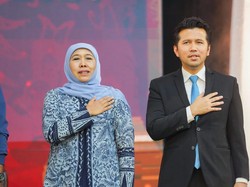 Tampil Lugas di Debat, Khofifah-Emil Sajikan Prestasi Pemprov Jatim