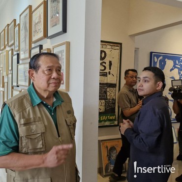 SBY Kunjungi Studio Lukis Naufal Abshar, Bawa Pulang Oleh-oleh Istimewa