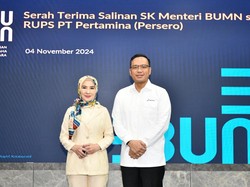 Simon Aloysius Mantiri Jadi Dirut Pertamina Gantikan Nicke Widyawati