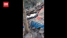 VIDEO: Momen Pemandangan Horor Pasca Erupsi Gunung Ile Lewotobi