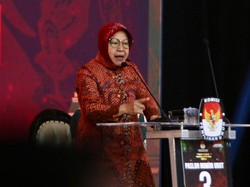Debat Pilgub, Risma Soroti Tak Adanya Cawe-cawe Pemprov ke Wong Cilik