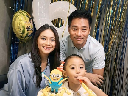 5 Potret Ulang Tahun ke-6 Xavier, Putra Rini Yulianti yang Keturunan Korea Selatan