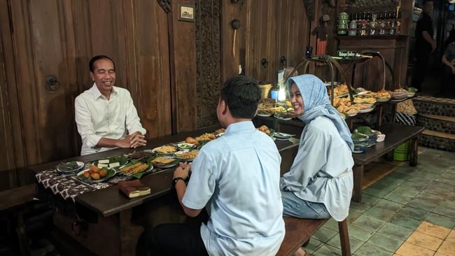 Jokowi responds to Luthfi’s decline in flexibility