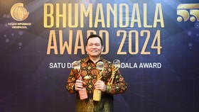 Pemprov Sumsel Borong 3 Penghargaan di Ajang Bhumandala Award 2024