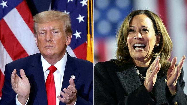 Trump vs Harris di Pilpres AS sampai Netanyahu Pecat Menhan Israel