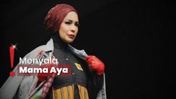 img-title Jadi Muse Brand Chiki Fawzi, Soraya Haque Memukau Catwalk Berhijab
